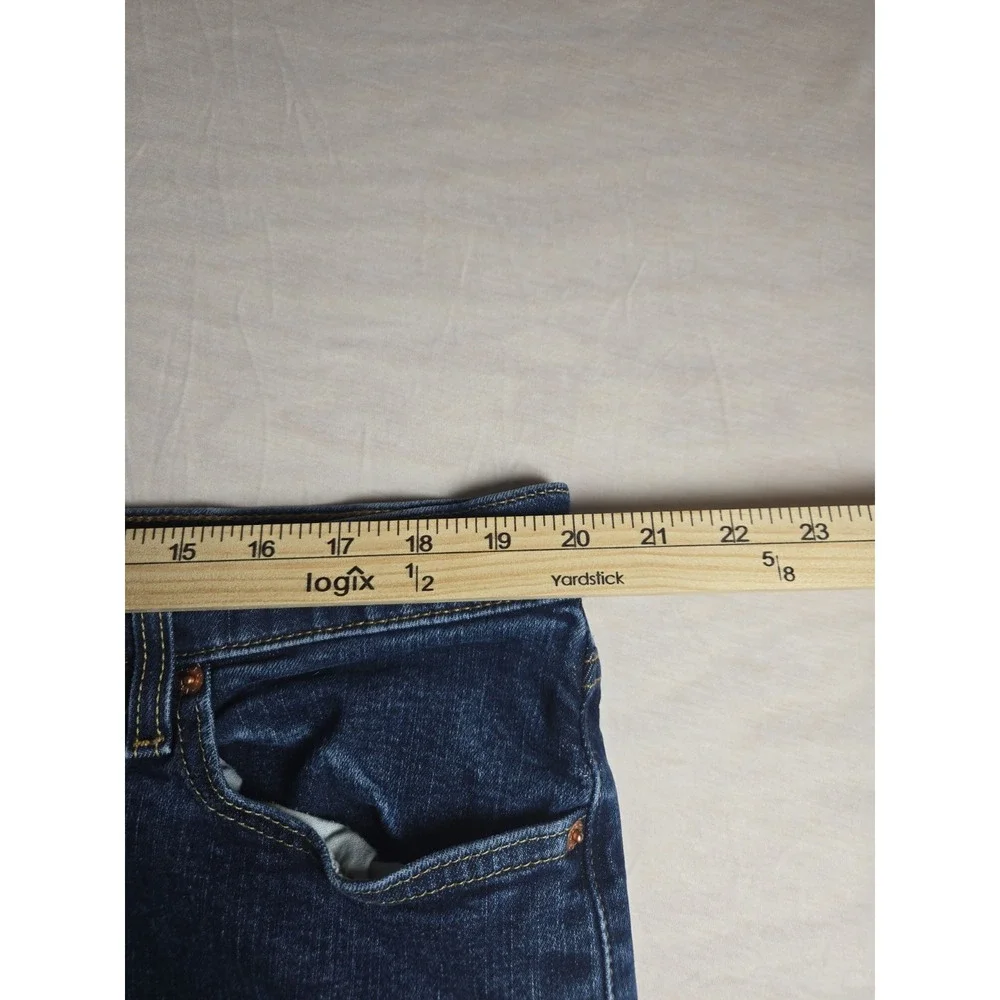 Levi's 541 Athletic Taper Jeans Men's 42x30 Blue Dark Wash Stretch Denim
